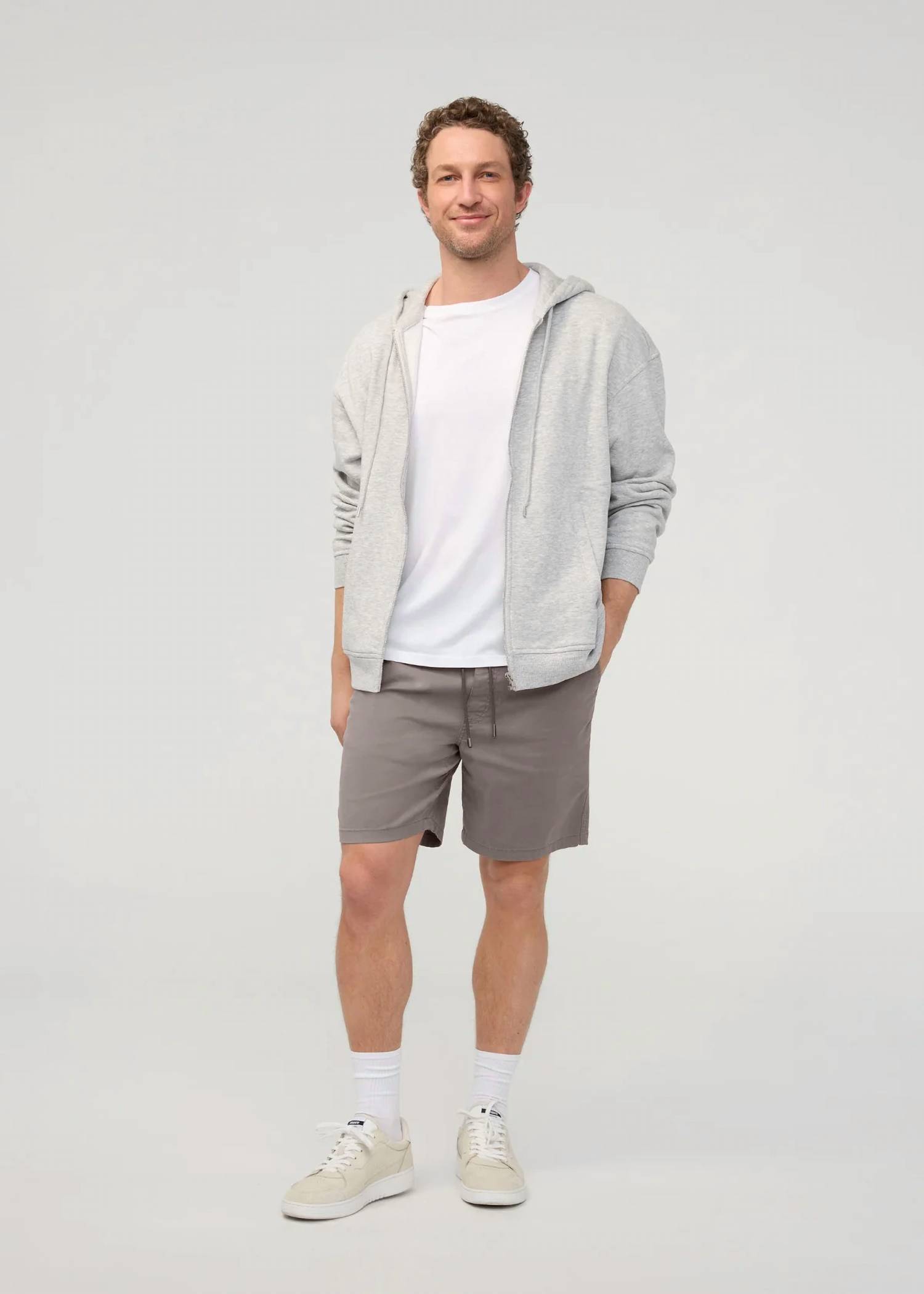New Duer Live Lite Traveller Short In Stone — image 4 of 7